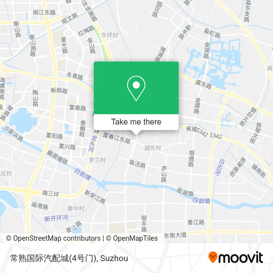 常熟国际汽配城(4号门) map