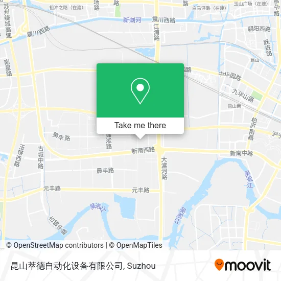 昆山萃德自动化设备有限公司 map