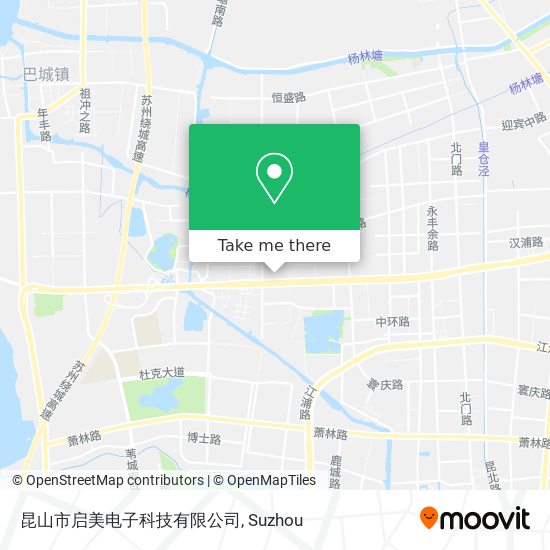 昆山市启美电子科技有限公司 map