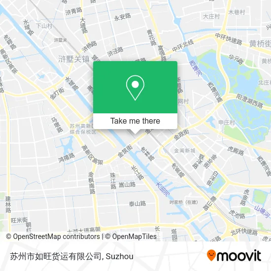 苏州市如旺货运有限公司 map