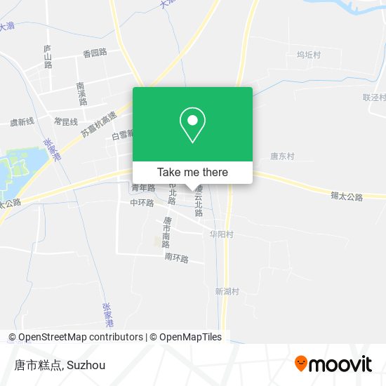 唐市糕点 map