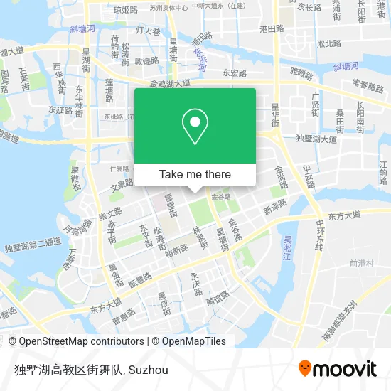 独墅湖高教区街舞队 map