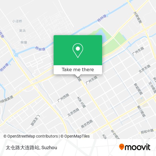 太仓路大连路站 map