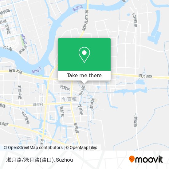 凇月路/淞月路(路口) map