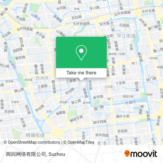 阊闾网络有限公司 map