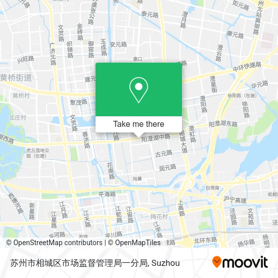 苏州市相城区市场监督管理局一分局 map
