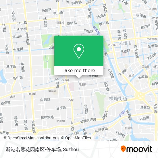 新港名馨花园南区-停车场 map