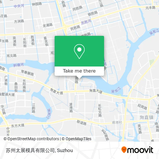 苏州太展模具有限公司 map