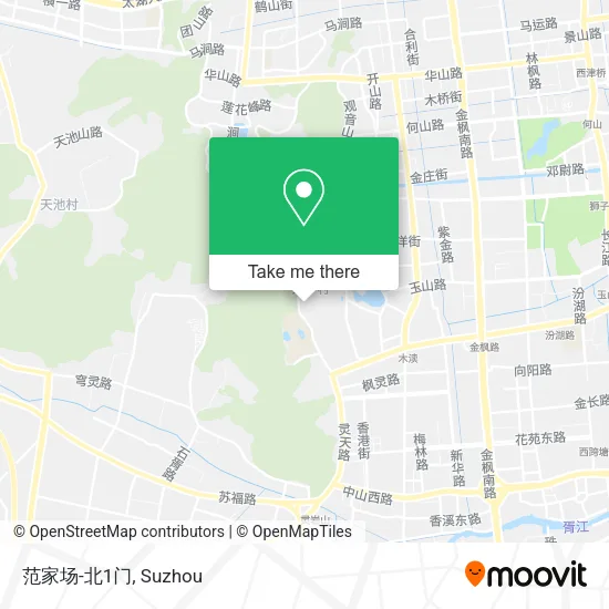 范家场-北1门 map