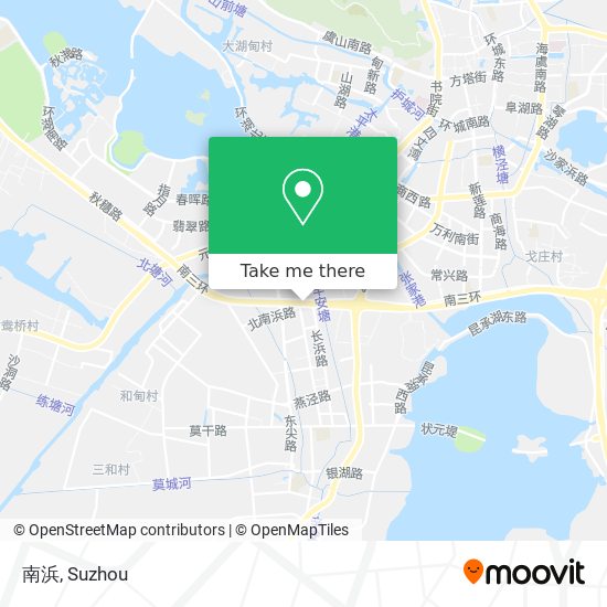 南浜 map