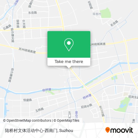 陆桥村文体活动中心-西南门 map