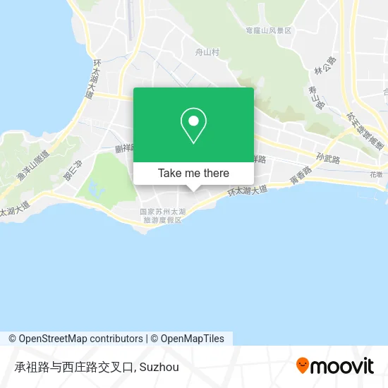承祖路与西庄路交叉口 map