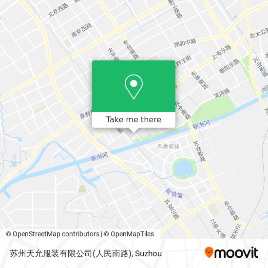 苏州天允服装有限公司(人民南路) map