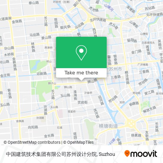 中国建筑技术集团有限公司苏州设计分院 map