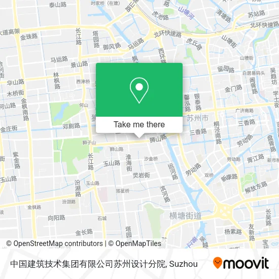 中国建筑技术集团有限公司苏州设计分院 map