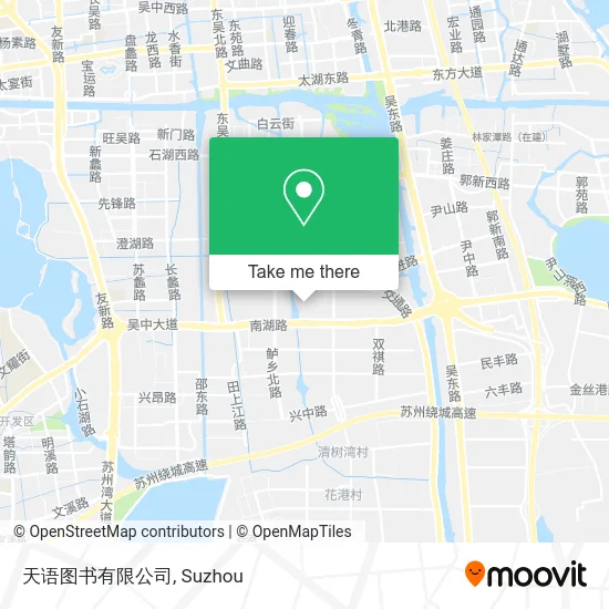 天语图书有限公司 map