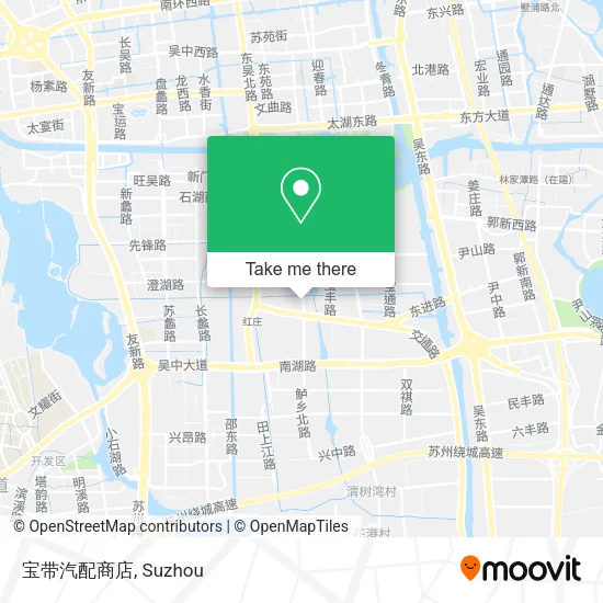 宝带汽配商店 map