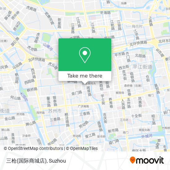 三枪(国际商城店) map