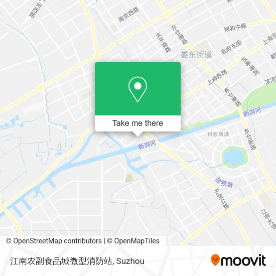 江南农副食品城微型消防站 map