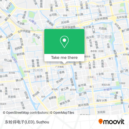 东铨得电子(LED) map