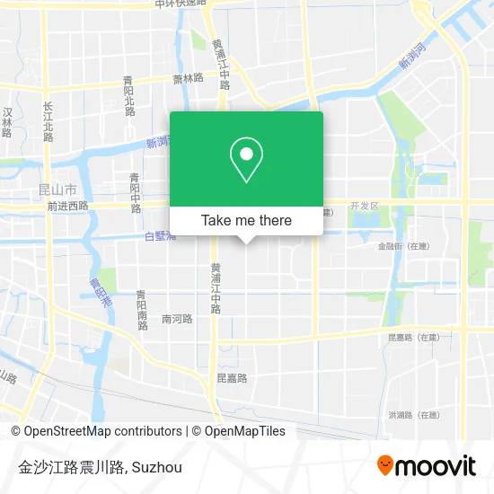 金沙江路震川路 map