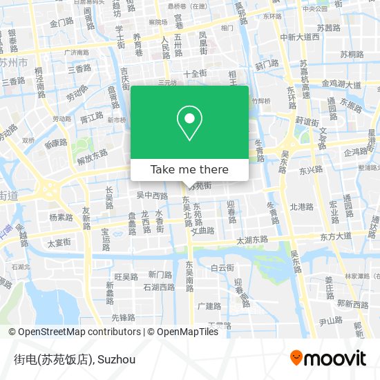 街电(苏苑饭店) map