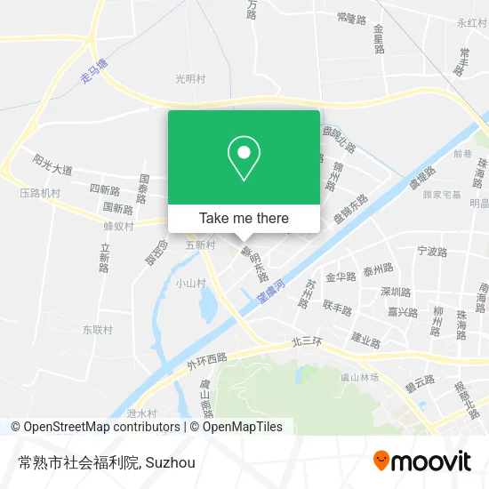 常熟市社会福利院 map