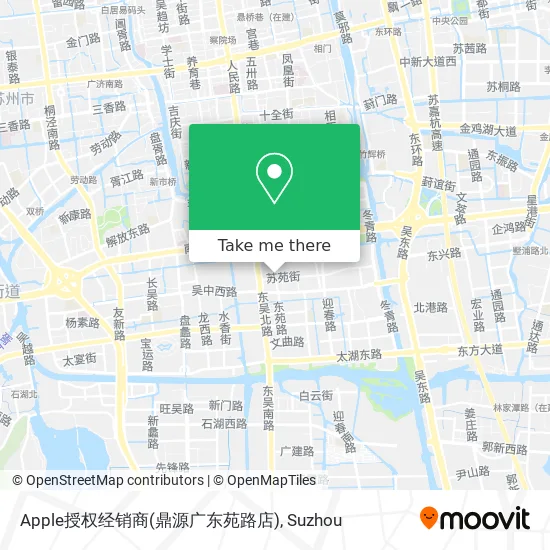 Apple授权经销商(鼎源广东苑路店) map