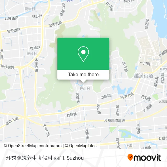 环秀晓筑养生度假村-西门 map