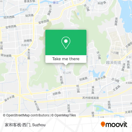 家和客栈-西门 map