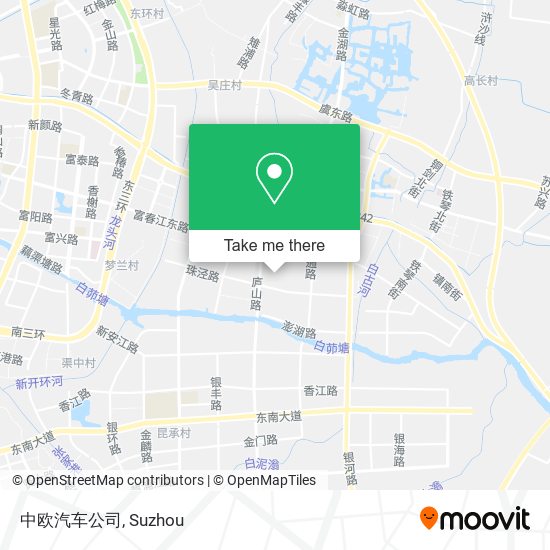 中欧汽车公司 map