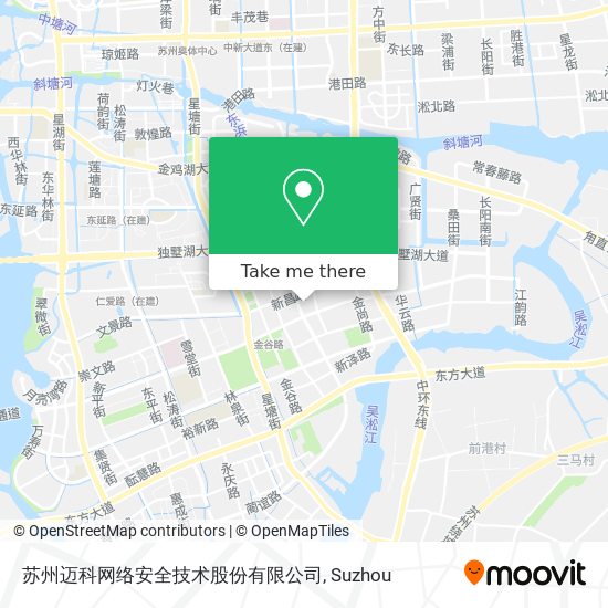 苏州迈科网络安全技术股份有限公司 map