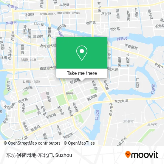 东坊创智园地-东北门 map