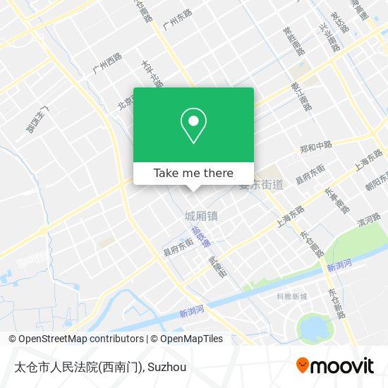 太仓市人民法院(西南门) map
