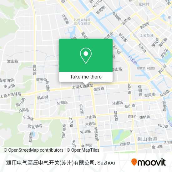 通用电气高压电气开关(苏州)有限公司 map