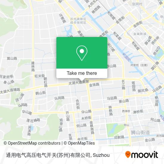 通用电气高压电气开关(苏州)有限公司 map