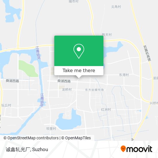 诚鑫轧光厂 map