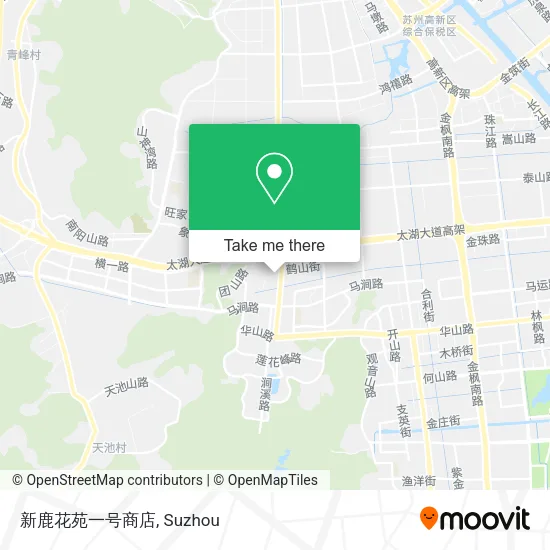 新鹿花苑一号商店 map