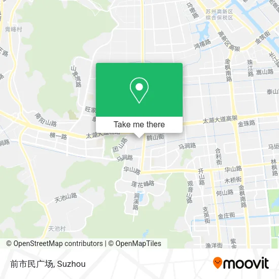前市民广场 map
