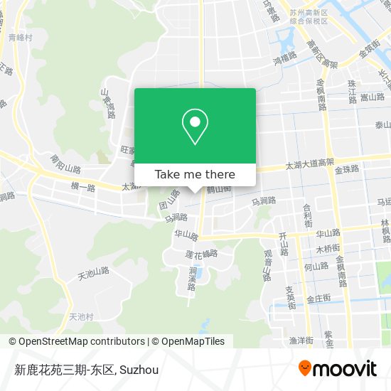 新鹿花苑三期-东区 map