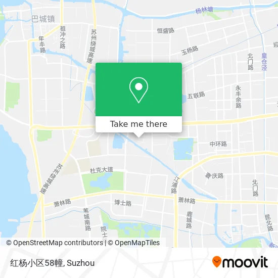 红杨小区58幢 map