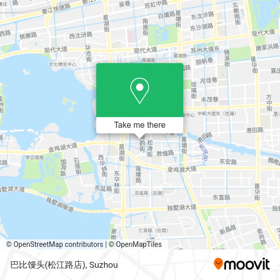 巴比馒头(松江路店) map