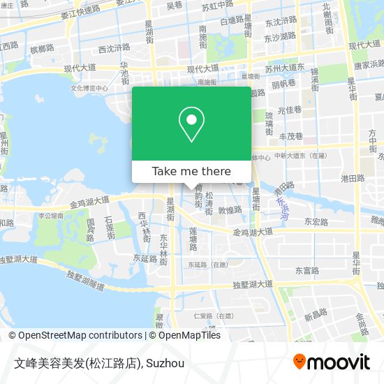 文峰美容美发(松江路店) map