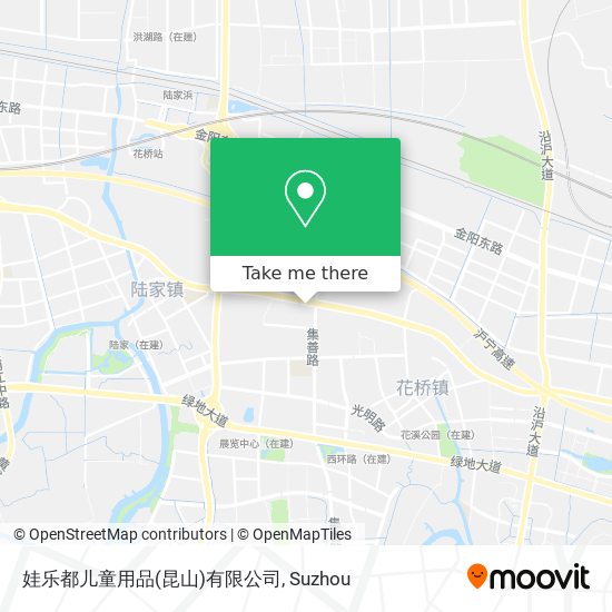 娃乐都儿童用品(昆山)有限公司 map
