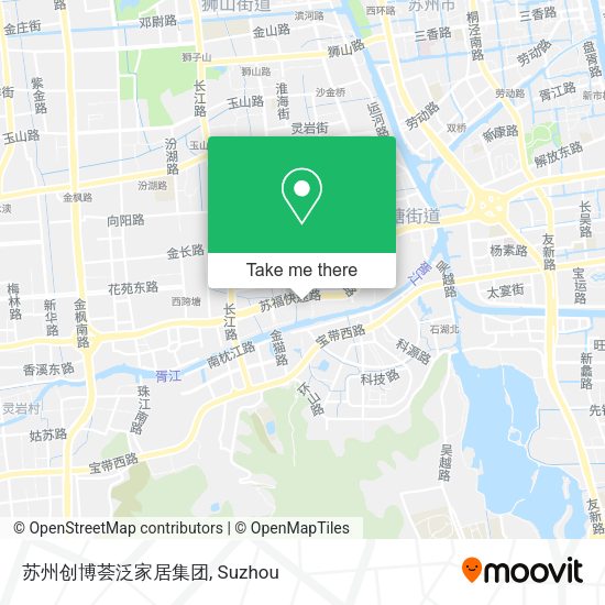 苏州创博荟泛家居集团 map