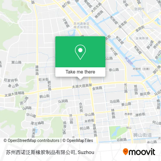 苏州西诺泛斯橡胶制品有限公司 map