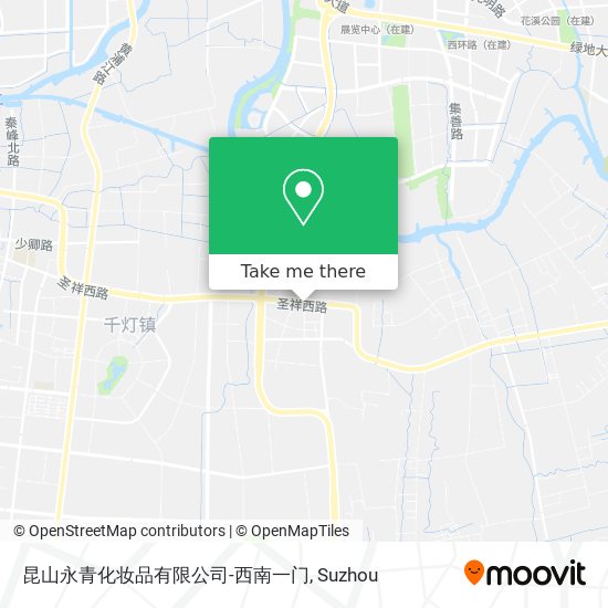 昆山永青化妆品有限公司-西南一门 map