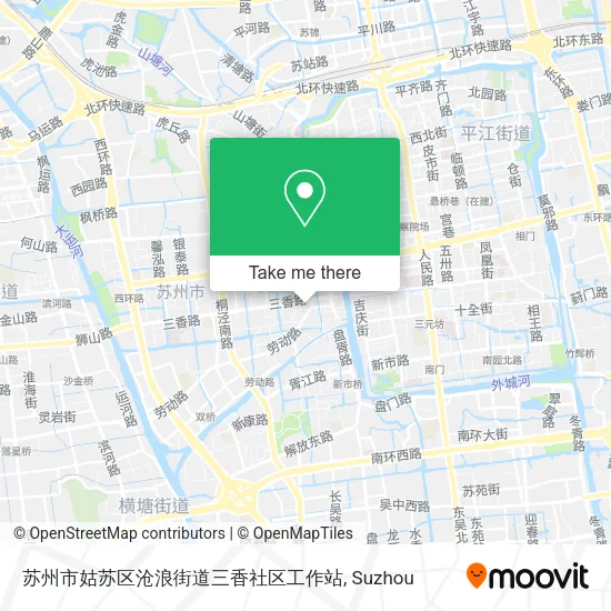 苏州市姑苏区沧浪街道三香社区工作站 map