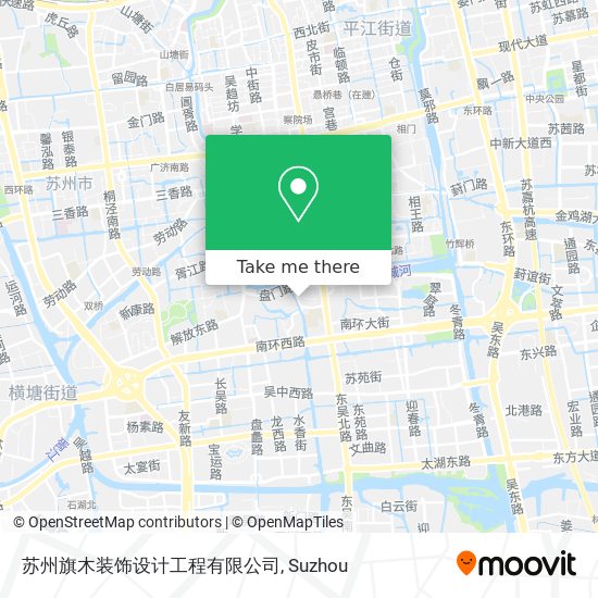 苏州旗木装饰设计工程有限公司 map