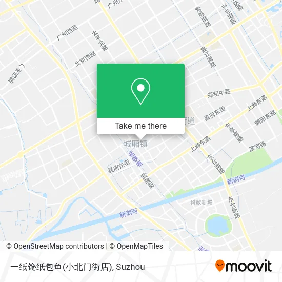 一纸馋纸包鱼(小北门街店) map